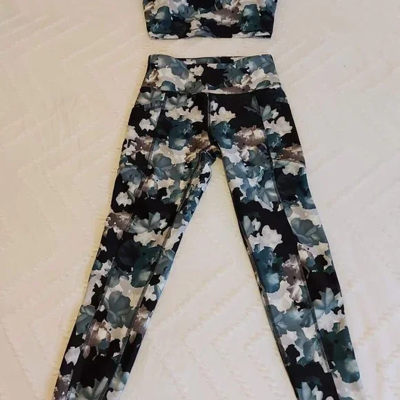 NWOT MARIKA WOMEN'S FULL BLOOM 3 PIECE ACTIVEWEAR SET SZ. M - Picture 7 of 7